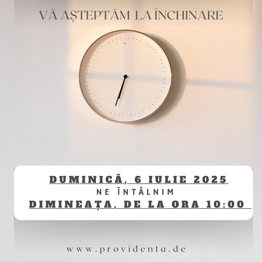 Biserica Baptista Providenta Frankfurt - ne întâlnim dimineața